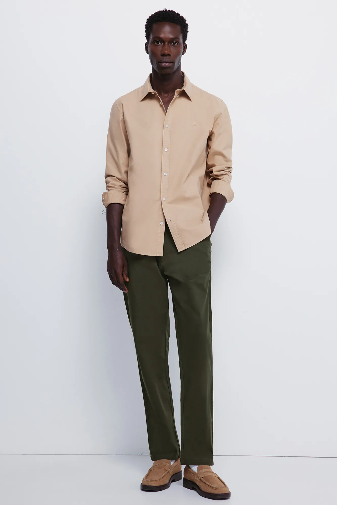 Sale Springfield Vêtement Oxford teinte en pièce