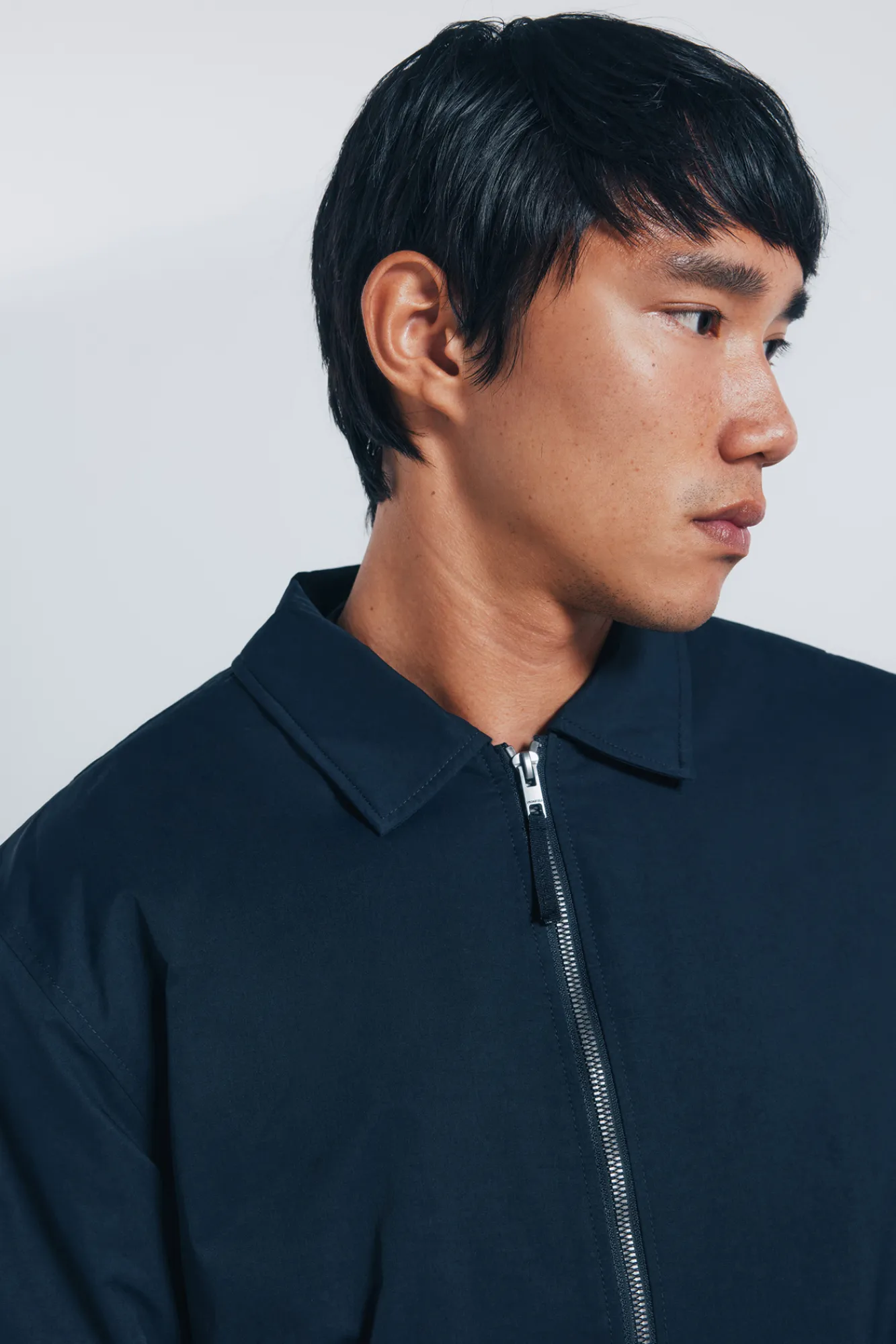 Clearance Springfield Veste aviateur rembourrée bleu