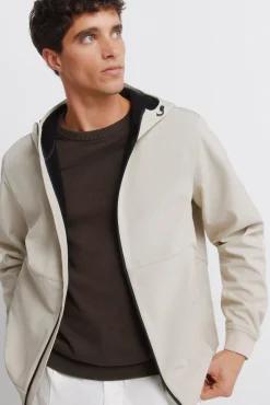 Clearance Springfield Veste softshell à capuche